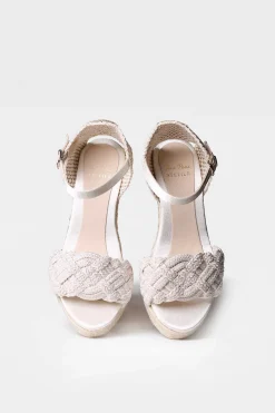 Alparcata De Pele E Fecho Traseiro - Castres