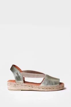 Alpargata Plana De Piel - Etna