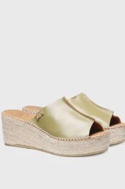 Alpercata De Pele Tipo Tamanco - Ivonne