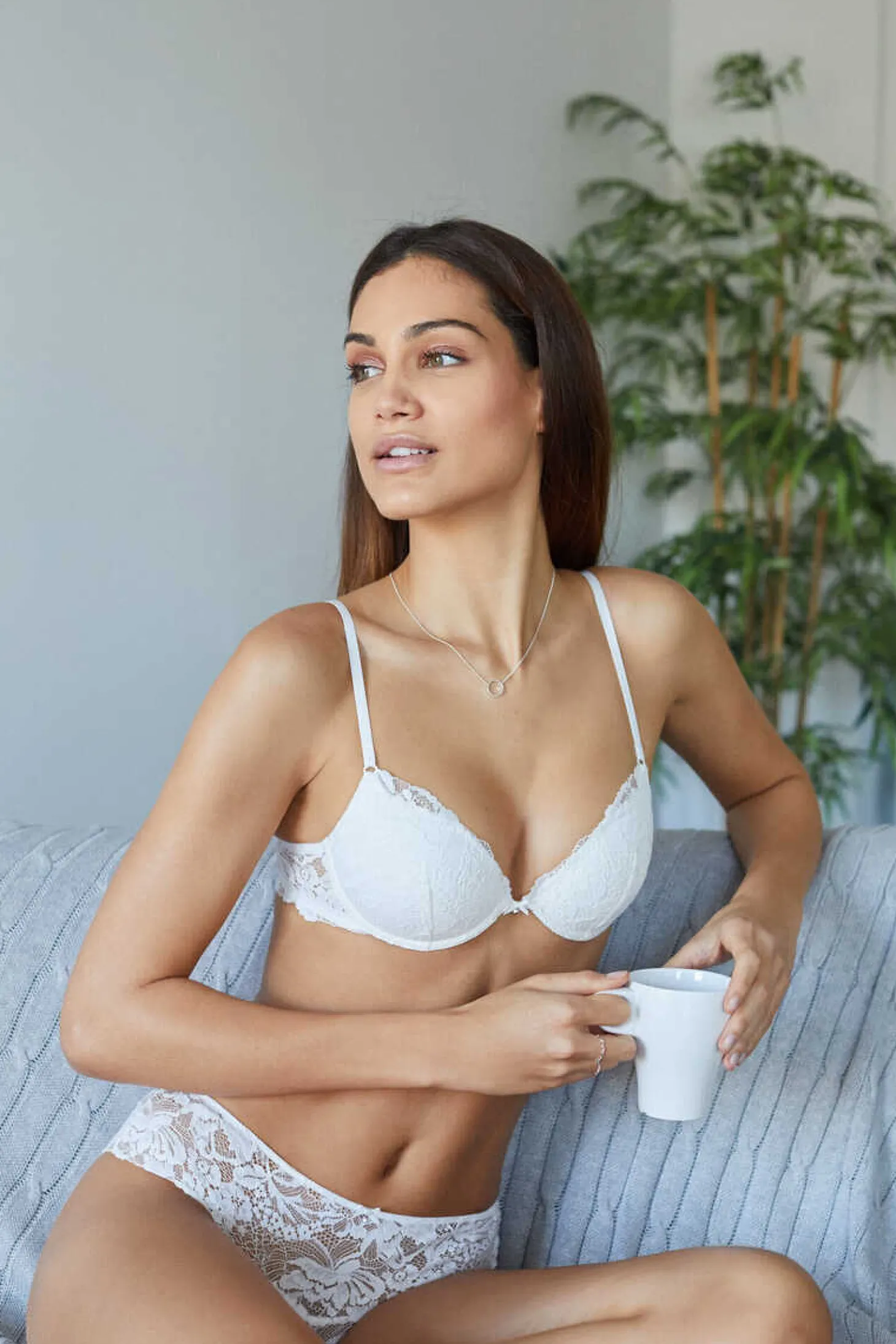 Beautiful Soutien Classico Enchimento Renda