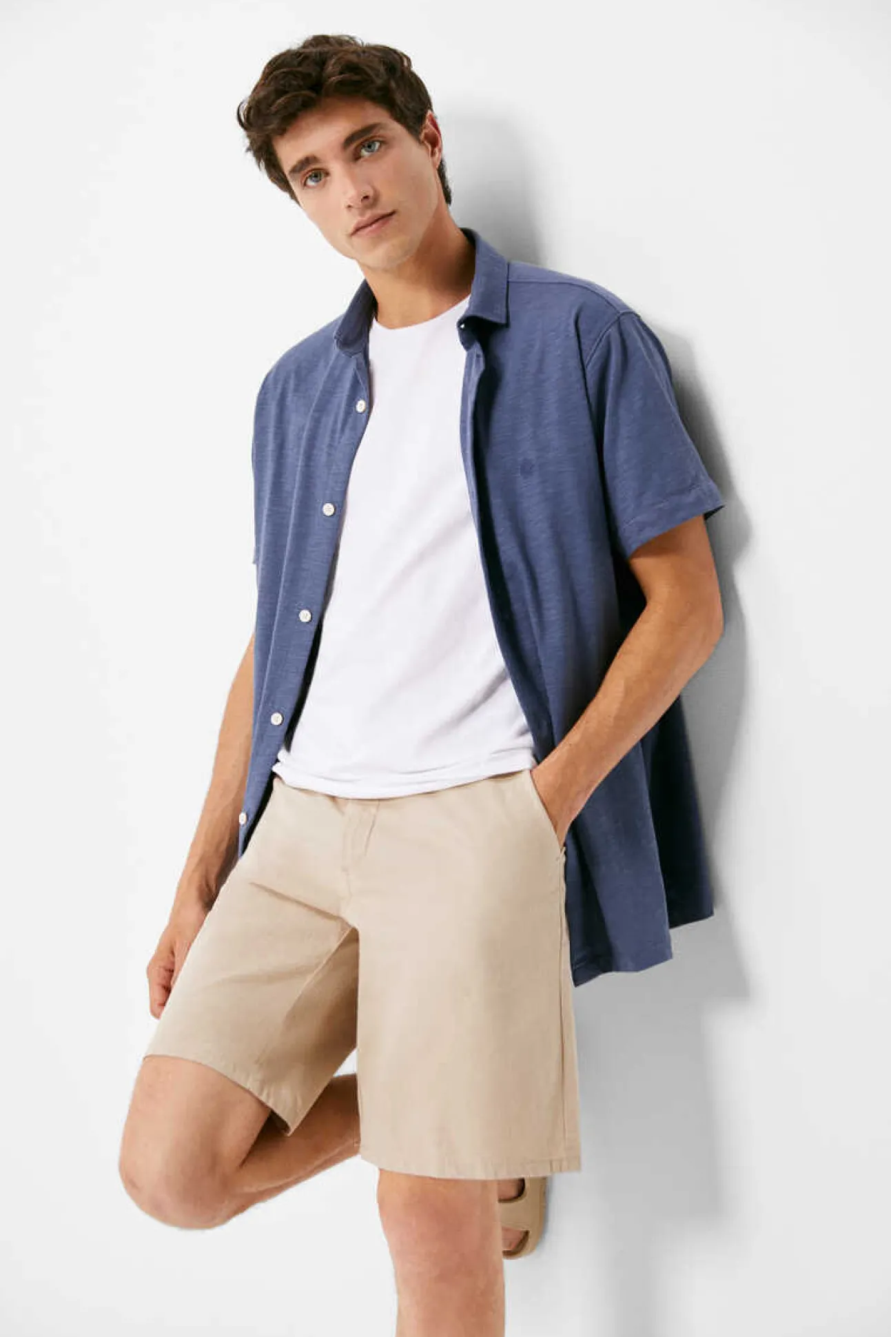 Bermuda Estrutura Bicolorida