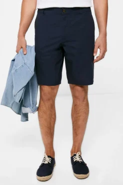 Bermuda Leve Aspeto Linho