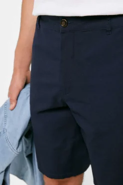 Bermuda Leve Aspeto Linho