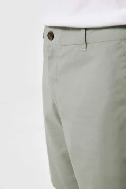 Bermuda Leve Aspeto Linho