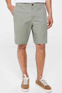 Bermuda Leve Aspeto Linho