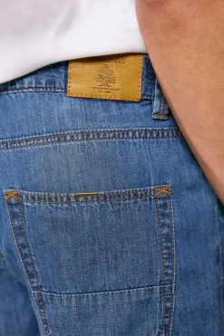 Bermuda Regular De Ganga Ultraleve Lavagem Media