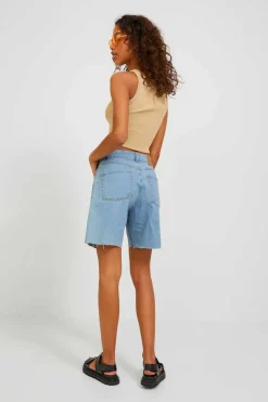 Bermuda Vaquera De Tiro Alto