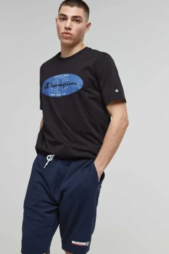 Bermudas De Algodao E Cintura Com Logo