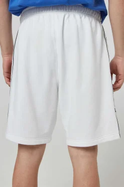 Bermudas De Algodao E Cintura Com Logo