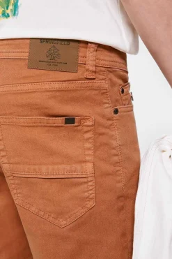 Bermudas Lavadas De 5 Bolsos Corte Slim