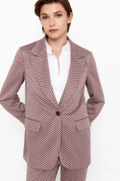 Blazer Com Estampado