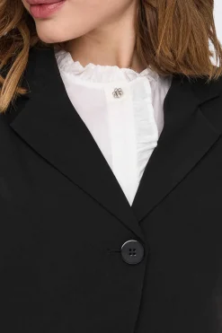 Blazer Crop Gola Lapelas