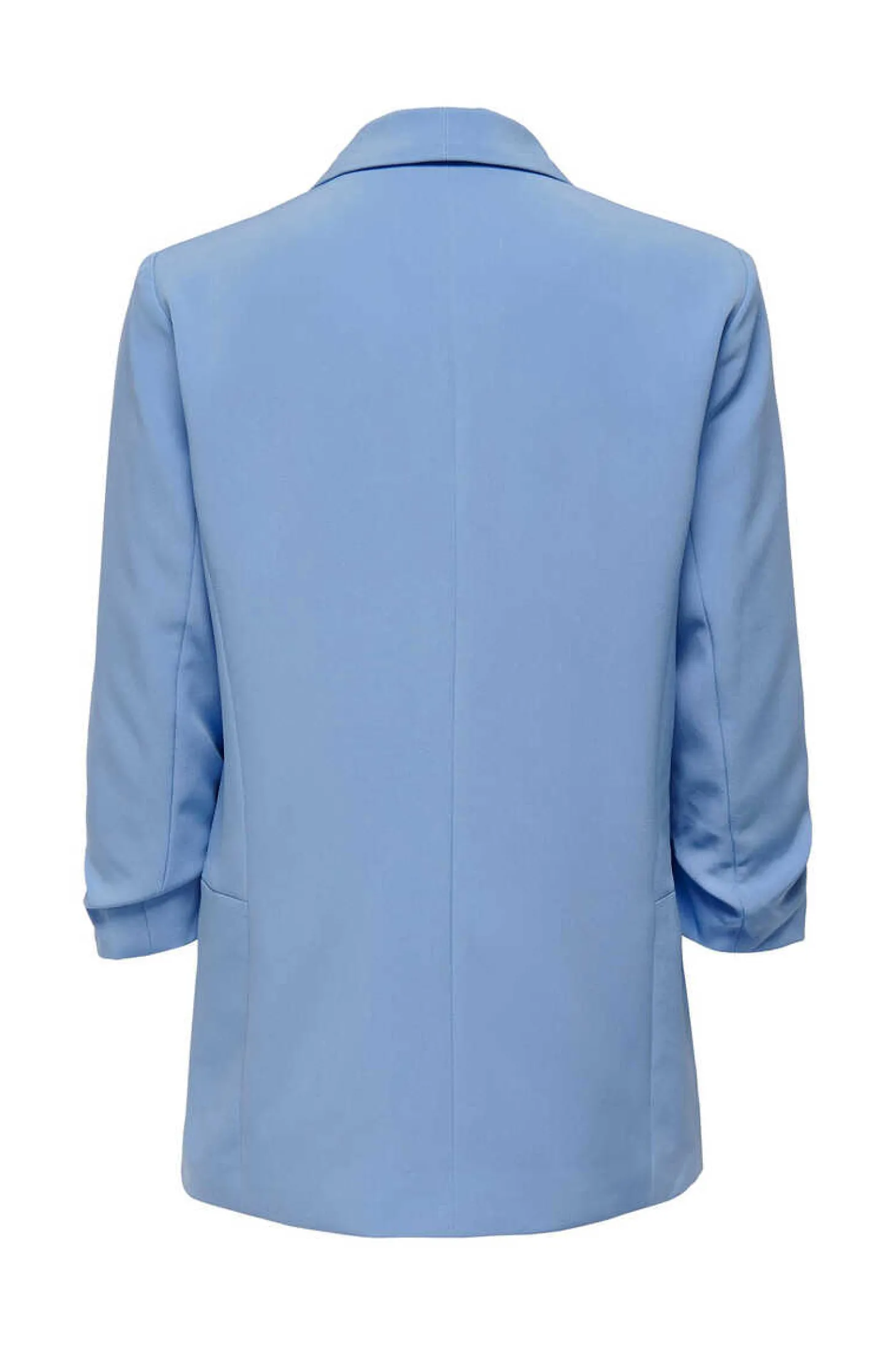 Blazer De Manga A 3/4 Com Lapelas