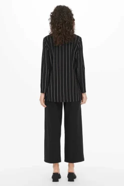 Blazer Fluido Com Manga Comprida