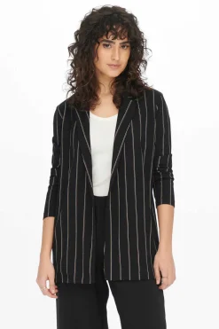 Blazer Fluido Com Manga Comprida