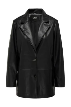 Blazer Oversize Lederoptik