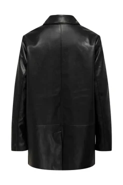 Blazer Oversize Lederoptik