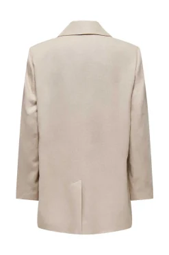 Blazer Oversized Com Linho