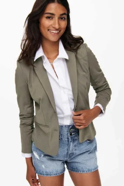 Blazer Slim Com Bolsos