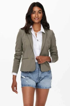 Blazer Slim Com Bolsos