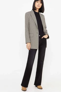 Blazer Tecido Xadrez