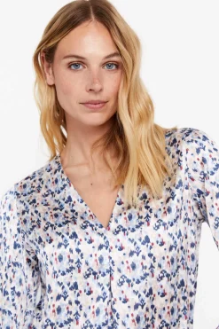 Blusa Comprida Acetinada