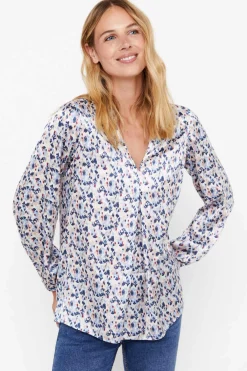 Blusa Comprida Acetinada