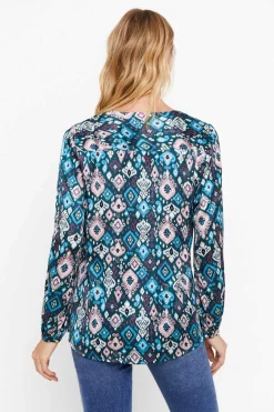 Blusa Comprida Acetinada