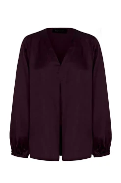 Blusa Comprida Acetinada