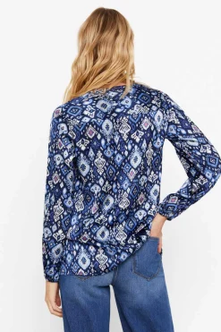 Blusa Comprida Acetinada