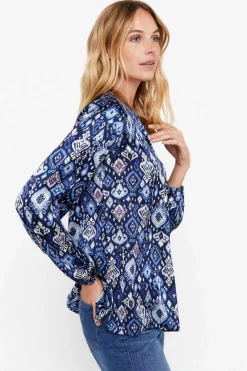 Blusa Comprida Acetinada