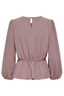 Blusa De Gola Redonda Manga Comprida