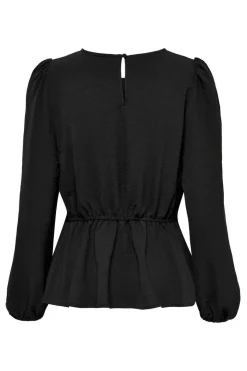 Blusa De Gola Redonda Manga Comprida