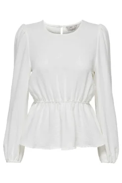 Blusa De Gola Redonda Manga Comprida