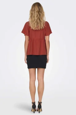 Blusa De Linho Volumosa