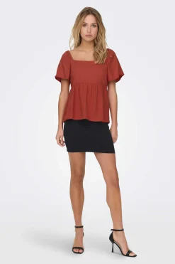 Blusa De Linho Volumosa