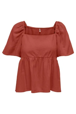 Blusa De Linho Volumosa