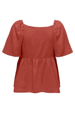 Blusa De Linho Volumosa