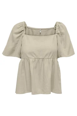 Blusa De Linho Volumosa