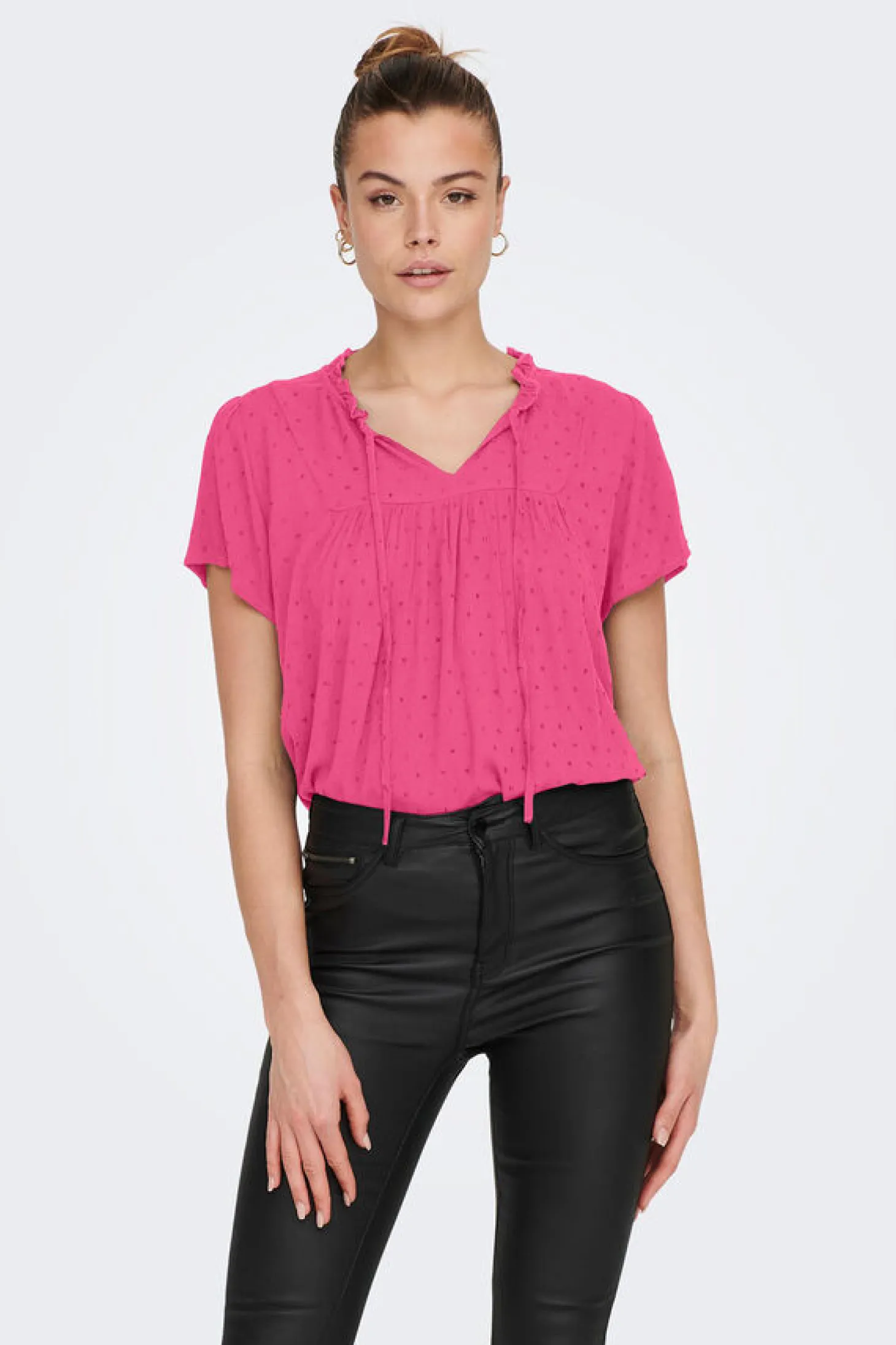 Blusa De Manga Curta