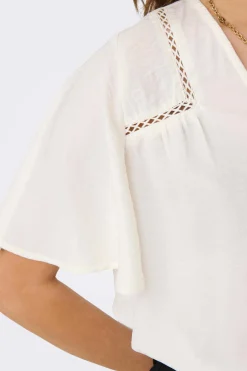 Blusa De Manga Curta