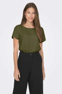 Blusa De Manga Curta