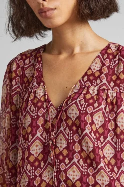 Blusa Decote Olho De Fechadura