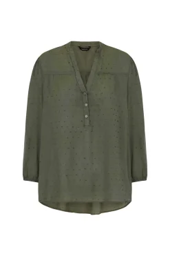 Blusa Em Tecido Plumeti