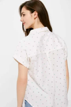 Blusa Estampada Algodao