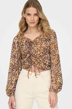 Blusa Franzida Ajustavel