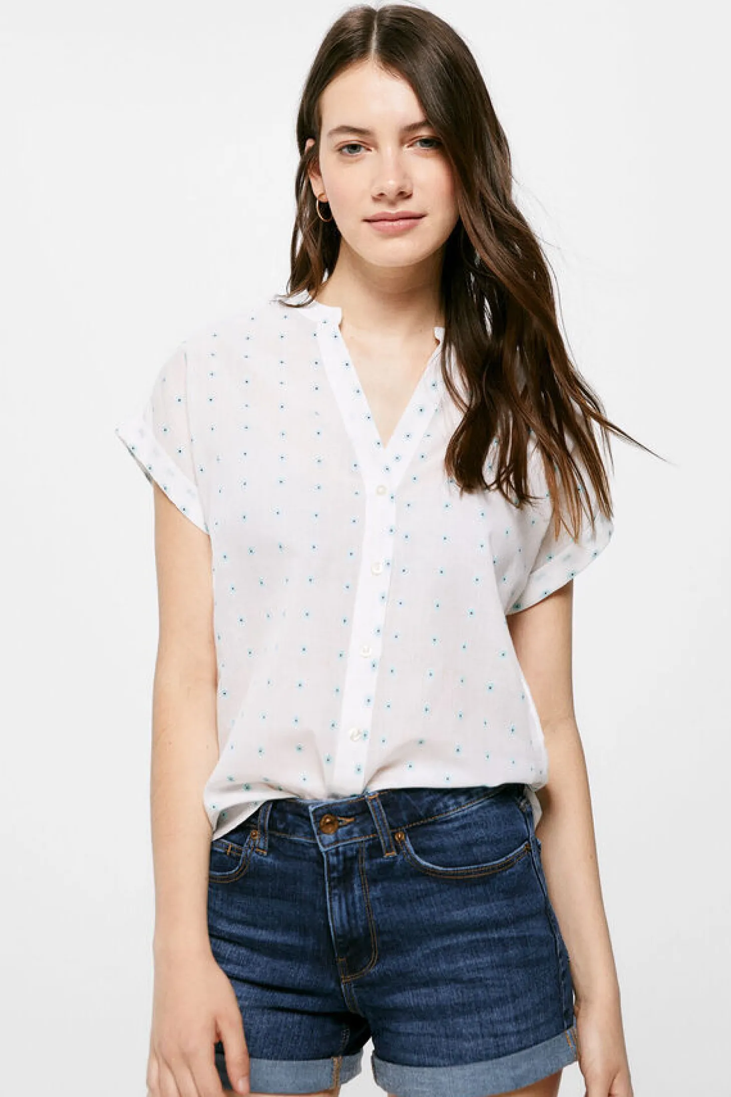 Blusa Gola Mao Algodao