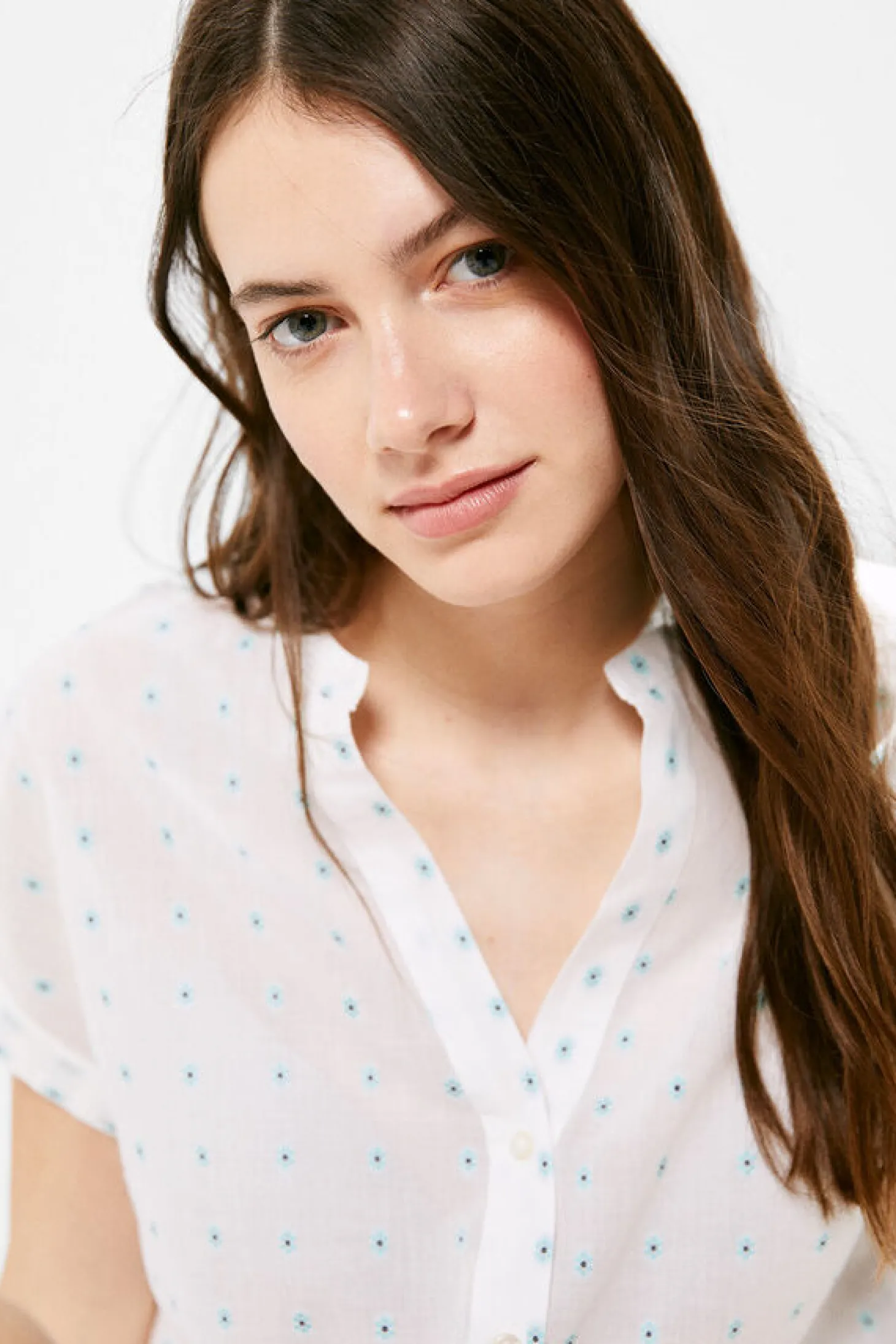 Blusa Gola Mao Algodao