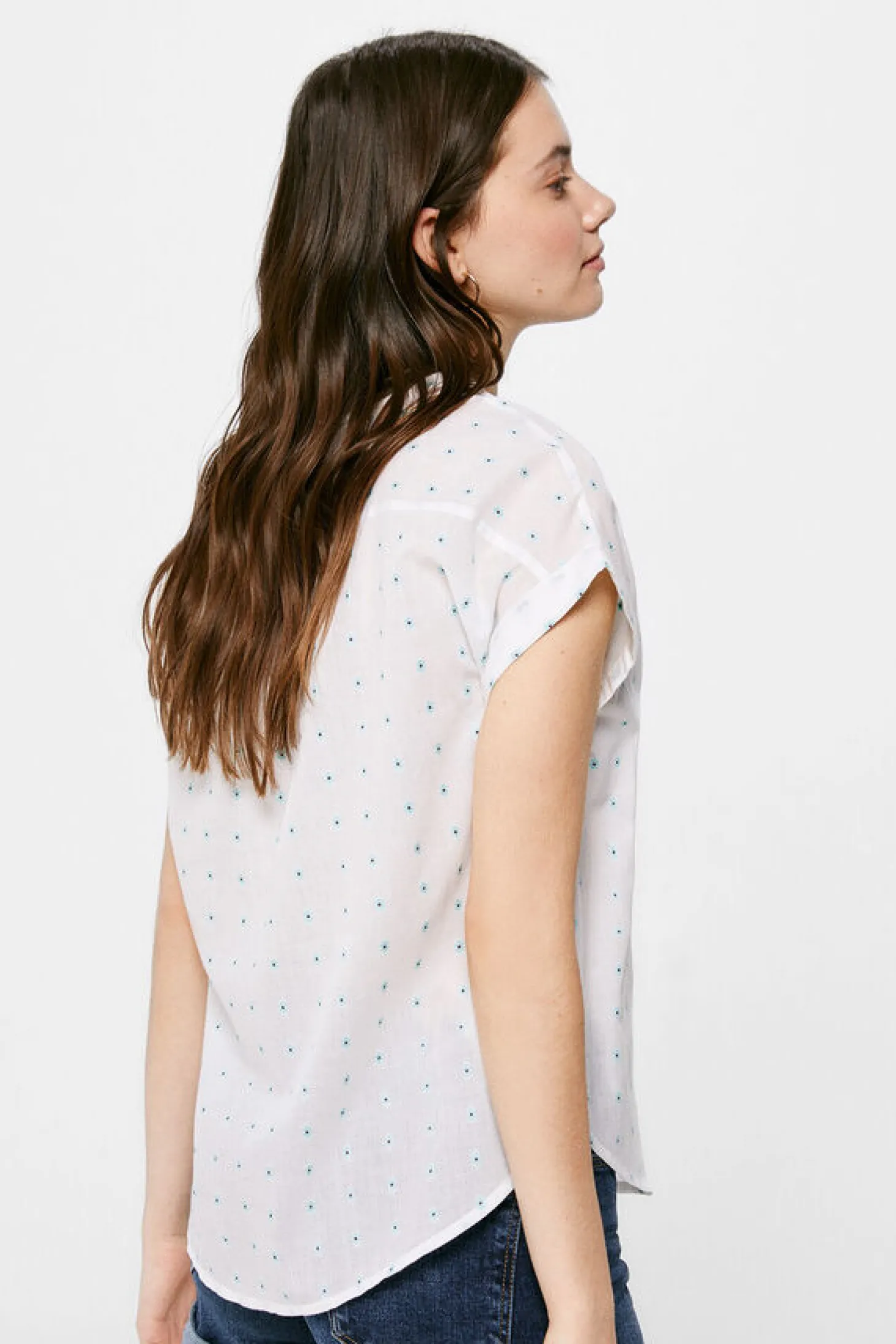 Blusa Gola Mao Algodao