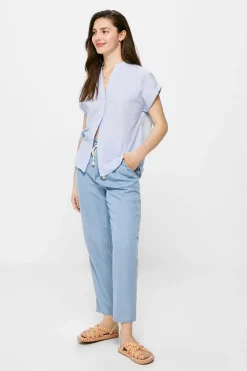 Blusa Gola Mao Algodao